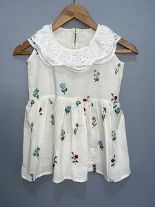 Vestido largo suelto informal de Asia occidental, 100% de algodón, informal, suave, bordado informal, vestidos Middi de verano para mujer, ropa de casa diaria para mujer - Product Image 2