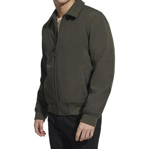 Customized Men's Casual Embroidered Nylon Bomber <b>Jacket</b> Waterproof Zipper Puffer <b>Short</b> Breathable Cotton Filling Plus Size Sheep - Product Image 6