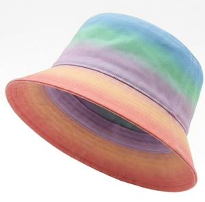 Chapeau Bob en Toile de Coton Personnalisé, Coloris Pastel, Printemps-Été, Décontracté, Taille Ajustable pour Adulte - Product Image 1