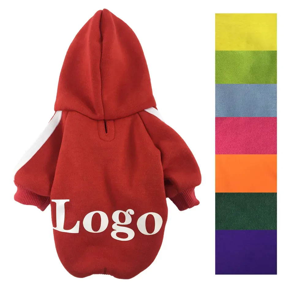 Best Selling Wholesale Custom Logo Designer Luxury XXS-L Small Hoodie Pet Dog Hoodie Autumn And Winter Clothes