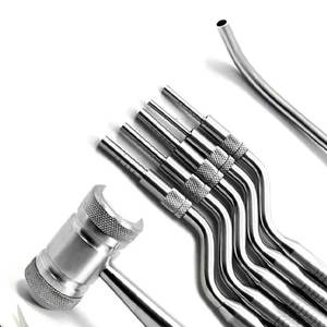 Kit de Osteótomos y Martillo para Elevación de Seno Maxilar Dental Manual de Acero Inoxidable Alemán de Alta Calidad, Instrumentos Quirúrgicos con Certificación CE Premium - Product Image 3
