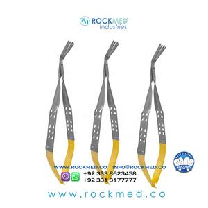 Instrumentos de microcirugía manuales reutilizables de acero y metal, herramientas de sutura dentales y quirúrgicas, pinzas de maíz, fuente de alimentación incluida - Product Image 1