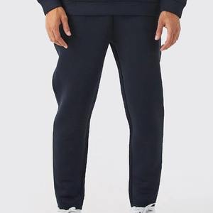 Unisex Winter Streetwear Tracksuit Set 100% Cotton Oversized <b>Hoodie</b> and Joggers with Custom Logo - Product Image 5