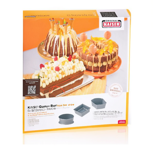 Juego de Moldes para Hornear Kaiser Gourmet Mini de 3 Piezas, Esenciales Premium para Hornear - Product Image 2