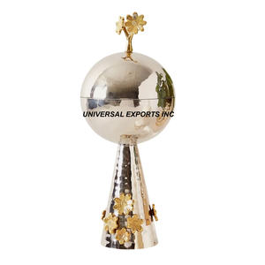 <b>hammered</b> Stainless Steel Bakhoor Best Selling Designer Incense <b>Holder</b> Classic Stylish Decorative Metal Mubkhar - Product Image 1