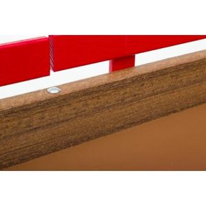 24″ x 58″ (สีแดง) 870 สปีดเวย์ เอ็กซ์เพรส เอชดี วากอนพร้อมชั้นวางด้านข้าง 1200 # - Product Image 5
