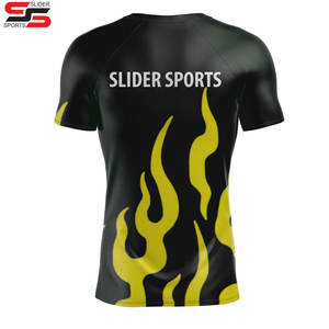 Wholesale Compression <b>Shirt</b> For <b>Men</b> Polyester Spandex Breathable <b>Muscle</b> Running QuickAthletic Gym <b>T</b>-<b>shirts</b> For <b>Men</b> - Product Image 2