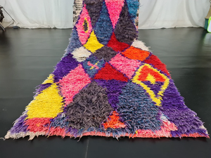 Tapis de sol noué à la main Tapis multicolore Tapis en laine fait main Tapis et tapis du fabricant et exportateur indiens - Product Image 4