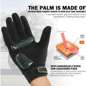 Vente directe en usine, vente en gros, gants d'équitation pour la sécurité des doigts, résistance à l'usure et aux coupures - Product Image 3