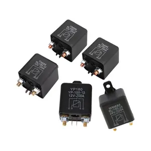 High Current Relay Starting Relay 50A 60A 70A 80A 200A 120A 150A 100A 12V 24V 16V Power Automotive Car Heavy Current Start Relay