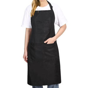 Delantal de Estilista con 4 Bolsillos, Profesional para Peluquería, Soporte para Herramientas de Peluquero, Impermeable, Ajustable, Material de Memoria - Product Image 1