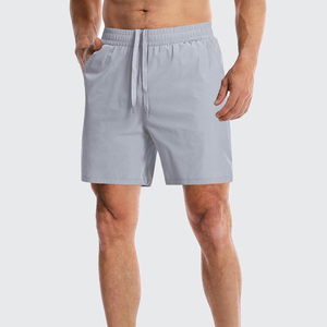 Shorts pour hommes de qualité supérieure, très demandés, en toile polyester/coton, décontractés, séchage rapide, respirants, méthode de tissage non tissé, couleur unie - Product Image 4