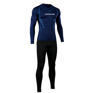 Rashguard 2 pièces imprimé en Spandex/Nylon, séchage rapide, qualité supérieure, haute performance, confortable, design unique, lavable en machine - Product Image 1
