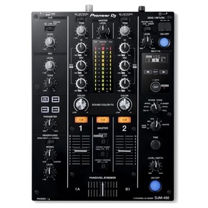 Mezclador de DJ de 2 Canales de Calidad DJM-450 con Efectos - Product Image 2