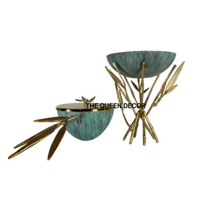 ที่จุดธูปผ้าธูปแฟนซีขนาดใหญ่สีทองพร้อมสีและขนาดที่กำหนดเองได้ - Product Image 1