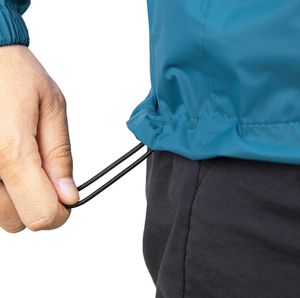 Commerce OEM personnalisé coupe ample goutte épaule à capuche perlé coton rembourré coupe-vent veste pour hommes 2025 - Product Image 5