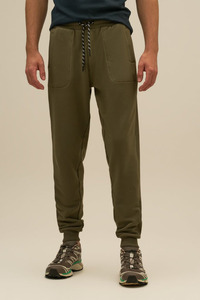 Pantalons de survêtement décontractés en coton surdimensionnés pour hommes avec logo personnalisé de haute qualité - Product Image 4