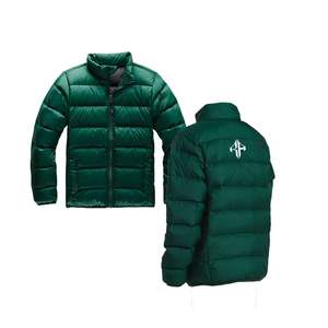 Veste bouffante à fermeture éclair imprimée personnalisée nouvelle veste d'hiver à logo personnalisé 100% polyester par ATLANTIC - Product Image 5