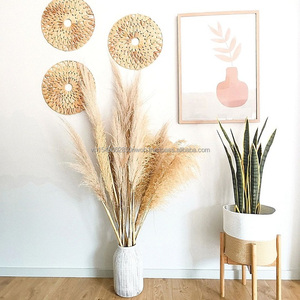 Manteles de mimbre trenzados de tejido Vintage, manteles individuales bohemios de jacinto de agua, para decoración de pared, para colgar en la pared, estilo bohemio - Product Image 6