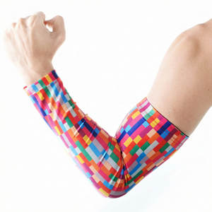 Manchon de bras imprimé personnalisé, compression, soutien, basketball, volleyball, football, sports de contact, protection UV, manchon de bras en gros - Product Image 1