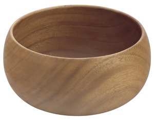 Tazón de Madera de Acacia, Plato Tallado a Mano de Primera Calidad para Cenar y Regalar - Product Image 6