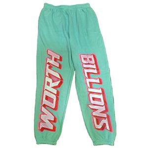 Top classe qualité poches latérales 2025 pantalons de survêtement sérigraphié hommes femmes Fitness extérieur Streetwear de l'usine directe - Product Image 1