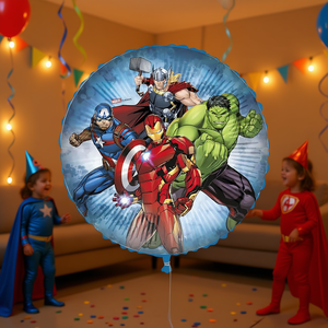 Globo de Aluminio de los Vengadores de 46 cm, Decoraciones para Fiestas, Bolsa de 2 Piezas - Product Image 3