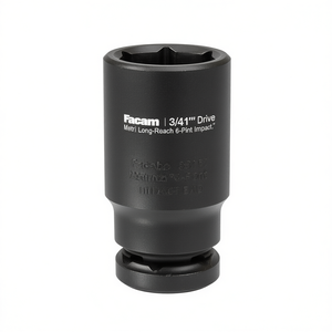 Facom 3/4'' Drive Metric Long-Reach 6-Point <b>Impact</b> <b>Sockets</b> Premium Product Category - Product Image 3
