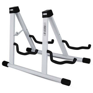 Soporte Doble para Guitarra de 5 Niveles en Forma de A con Brazos de Espuma para Guitarras Acústicas, Eléctricas, Bajos, Ukeleles y Banjos - Product Image 1