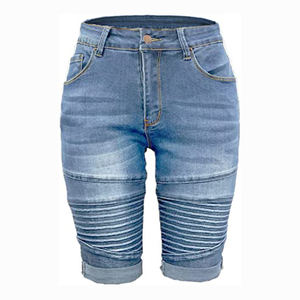 Shorts Bermuda de Satén para Mujer, a la Moda, Transpirables, Ajustados, Cintura Elástica, para las 4 Estaciones, Buen Material, Servicios OEM a Bajo Costo - Product Image 1