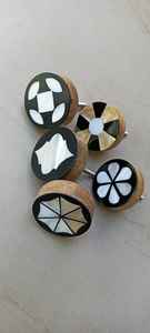 Poignées de tiroir et de porte en résine écologiques et élégantes pour la cuisine, la chambre, la salle de bain et le salon - Product Image 2