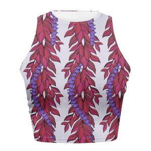 Logotipo personalizado Fitness de secado rápido de tela suave Activewear Plus Size Crop Sports manga corta suelta mujeres Yoga camisetas Tops - Product Image 5