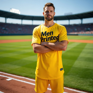 Camisetas de béisbol personalizadas | Camisetas de béisbol de poliéster 100% de alta calidad para hombres - Product Image 3