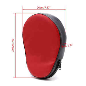 เป้าซ้อมมวยสำหรับผู้ชายแผ่นโฟกัสสำหรับฝึกมวยสีดำและสีแดงสีดำ - Product Image 5