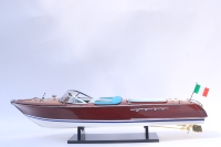 Diseño personalizado del fabricante Gia Nhien, modelo RIVA AQUARAMA, lancha rápida artesanal, Metal de alta calidad, MOQ bajo, regalo artesanal Feng Shui