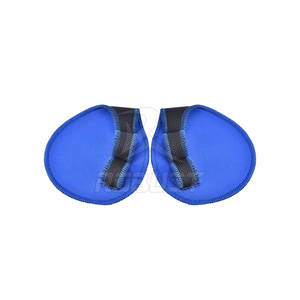 Coussin de poignée en caoutchouc néoprène confortable pour entraînement de gymnastique unisexe de haute qualité avec logo personnalisé, antidérapant, sécurité en haltérophilie pour le fitness - Product Image 1