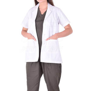 Batas de Laboratorio de Algodón 100% de Alta Calidad para Adultos, Unisex, Cómodas, para Uso Hospitalario, Precio Económico, Estilo Nuevo, Venta al Por Mayor - Product Image 6