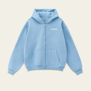 เสื้อฮู้ดทรงหลวมพิมพ์ลายวินเทจมีฮู้ดขนาดพิเศษ - Product Image 5