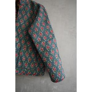 Chaqueta Étnica Reversible Hecha a Mano para Hombre y Mujer, Manga Larga, Acolchada, con Estampado Floral de Algodón, Botones, Ecológica y Cálida - Product Image 3