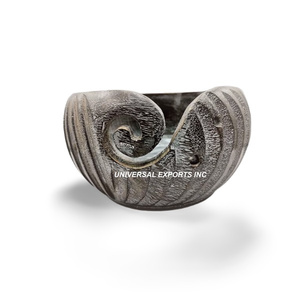 Ensaladera de madera con acabado personalizado, cuenco para servir hecho a mano de calidad superior, cuenco de Chocolate de madera de lujo de alta calidad - Product Image 1