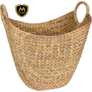 Panier de rangement en jacinthe d'eau écologique | Tissé à la main au Vietnam - Product Image 2