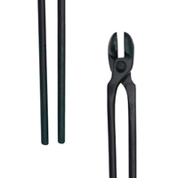 Pinces de maréchal-ferrant forgées en acier de qualité supérieure pour tenir la chaussure, les creasers d'outils de maréchal-ferrant, le timbre plus complet et les pinces forgées de maréchal-ferrant