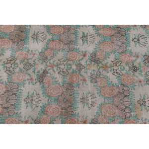 พรมตุรกี 3.2x6.4 ฟุต สีน้ำตาลเขียว พรมขนสัตว์โมร็อกโกแบบวินเทจ - Product Image 4