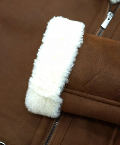 เสื้อแจ็คเก็ตหนังผู้หญิงแบบมีขน แจ็คเก็ตหนังวัว PU สำหรับผู้หญิง ดีไซน์หรูหรา คุณภาพสูง ขายส่ง ผู้จัดจำหน่ายเสื้อแจ็คเก็ตหนังสำหรับขี่มอเตอร์ไซค์ - Product Image 5