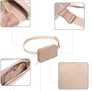 Riñonera grande personalizada Unisex, riñonera impermeable de nailon, riñonera, bandolera para excursiones al aire libre, viajes, actividades de motorista - Product Image 5