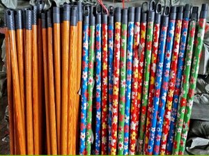 High quality <b>broom</b> <b>handle</b> in <b>wood</b>, metal or plastic, strong and lightweight, OEM/ODM support, bulk and wholesale supply - Product Image 4