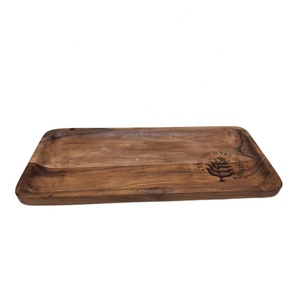 Iron Oval <b>Tray</b> With Hammered Copper Plated Modern Style Dish and Platter for Serving and <b>Table</b> Top Decoration - Product Image 3