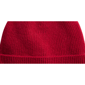 Berretto da uomo Club Room 100% cashmere con risvolto, taglia regolare, per sci e snowboard - Rosso - Product Image 3