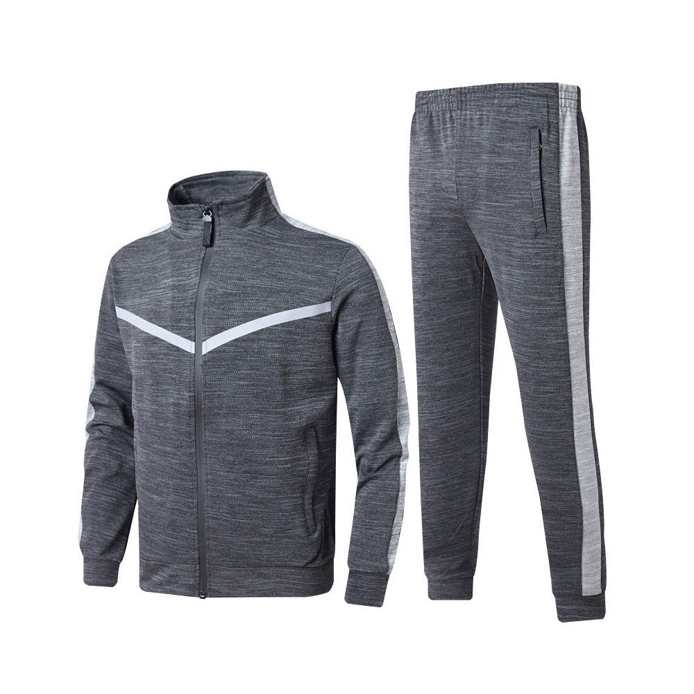 Modern Design Men's Tracksuit 100% Cotton Fleece
