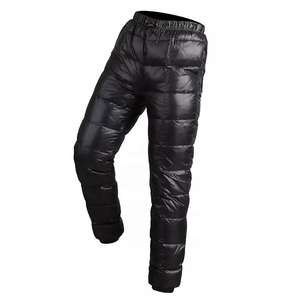Pantalon d'hiver pour homme en duvet noir de haute qualité, nouvelle arrivée, lettres, chaud, épais, en coton, avec poches - Product Image 6